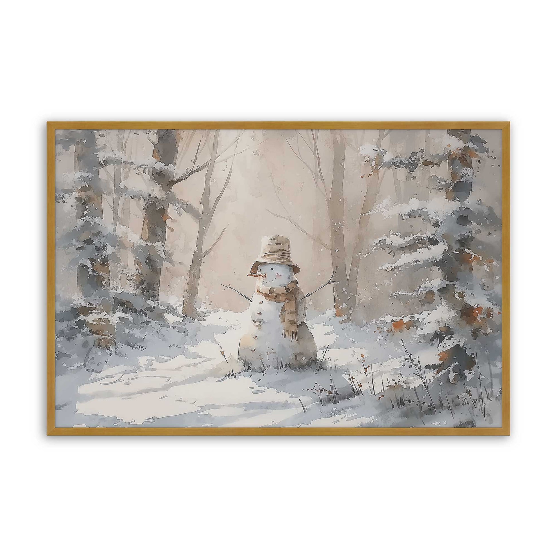 [Color:Polished Gold], Picture of art in a Polished Gold frame