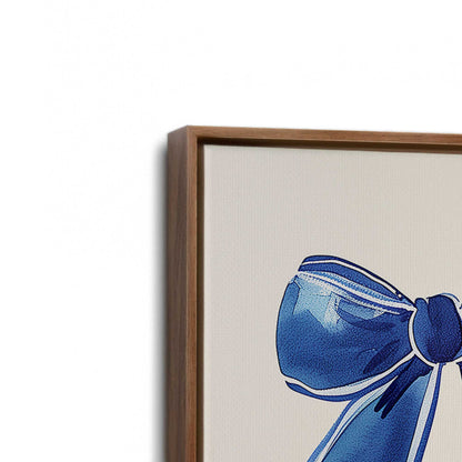 [Color:Walnut], Picture of art in a Walnut frame at an angle