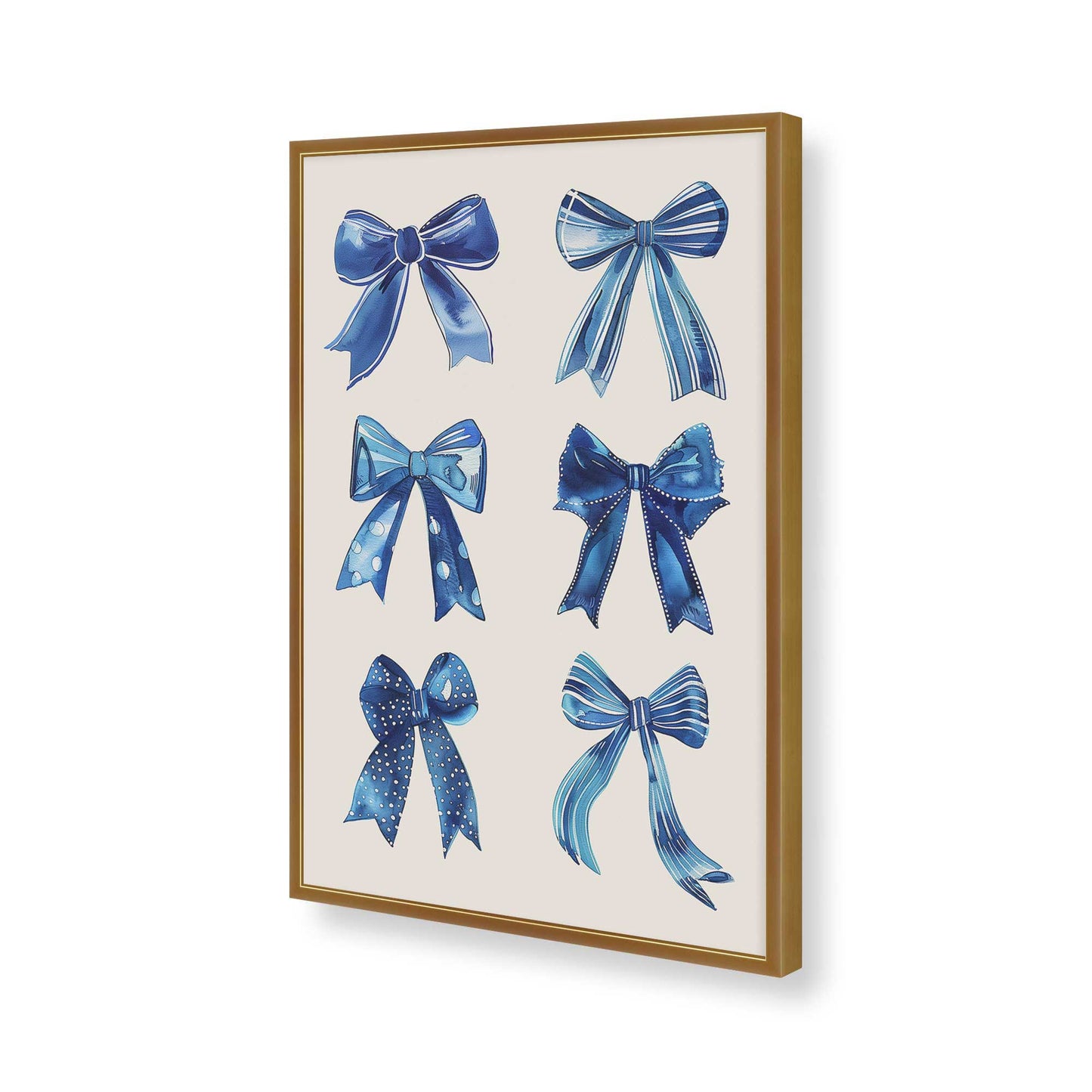 [Color:Polished Gold], Picture of art in a Polished Gold frame of the corner