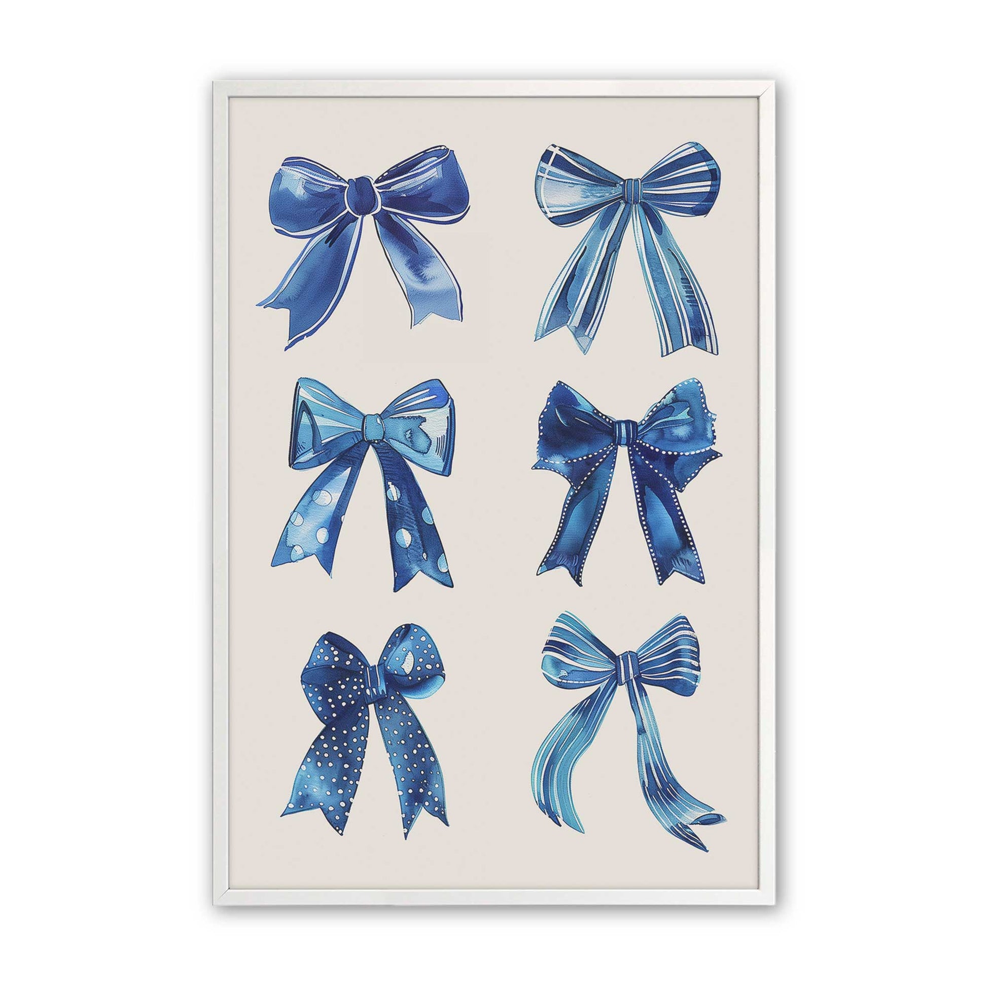 [Color:Opaque White], Picture of art in a Opaque White frame