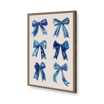 [Color:Walnut], Picture of art in a Walnut frame of the corner