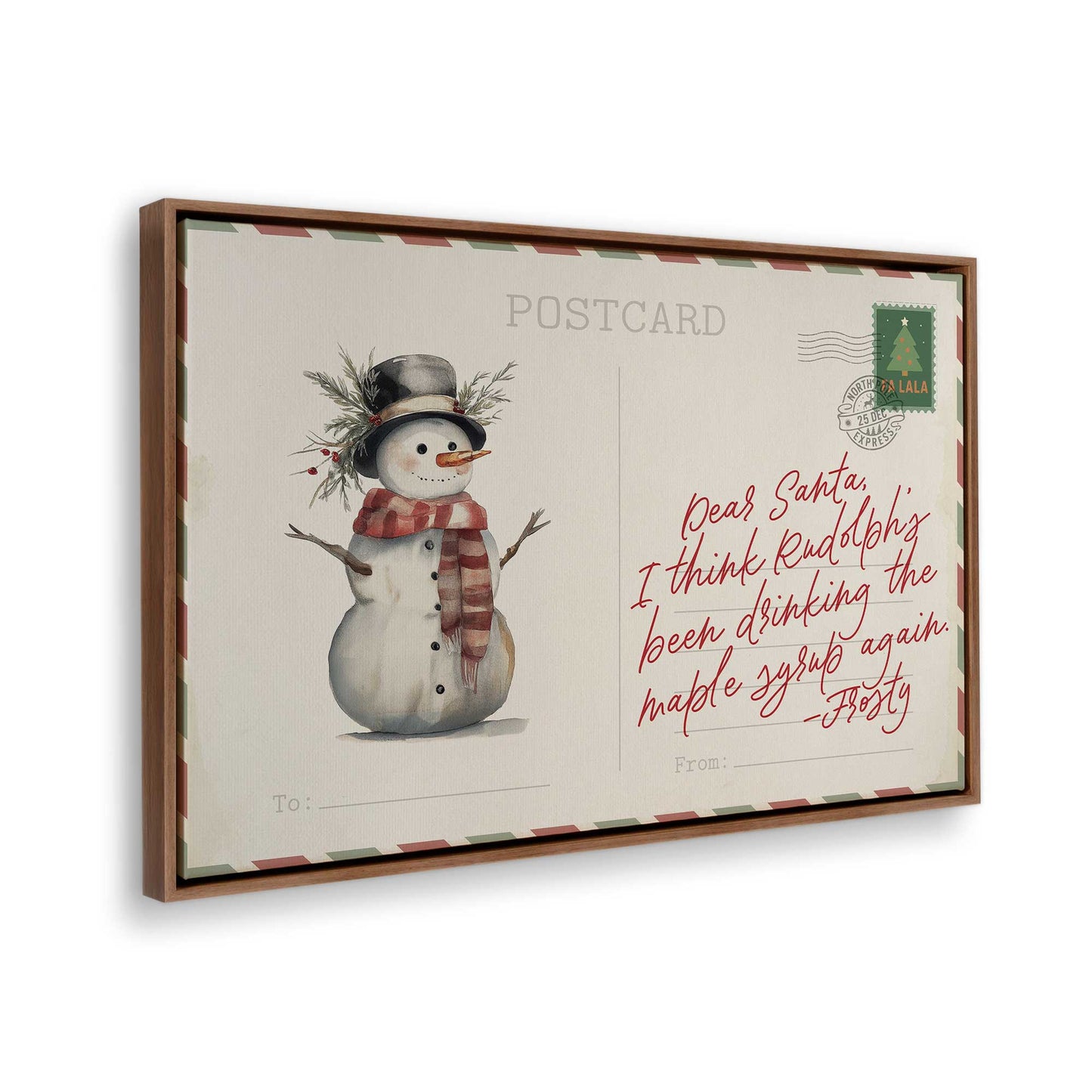 [Color:Walnut], Picture of the corner of the art