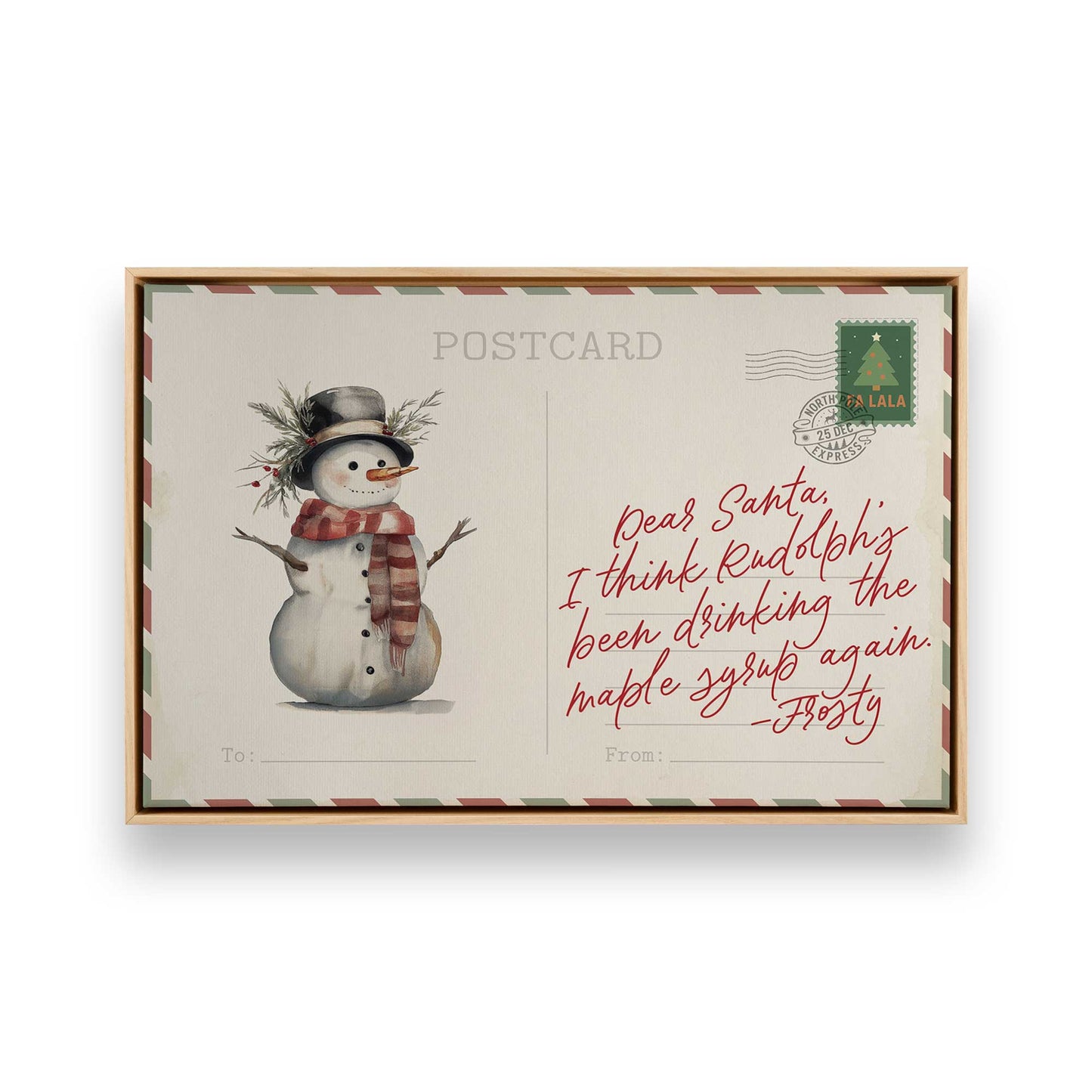 [Color:American Maple], Picture of art in a American Maple frame