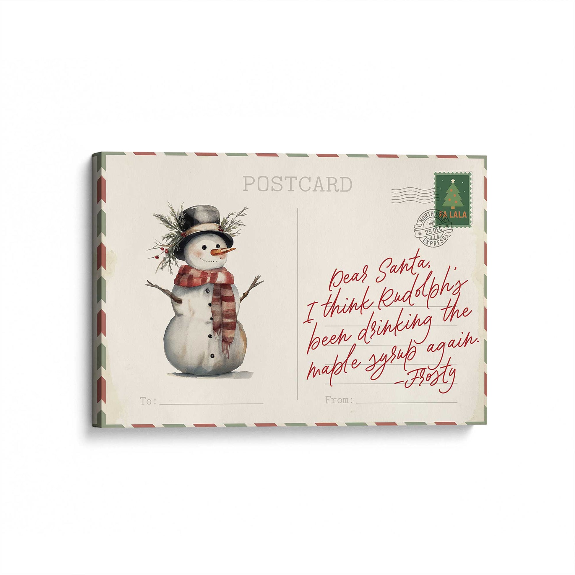 [Color:Stretched Canvas], Picture of art at an angle