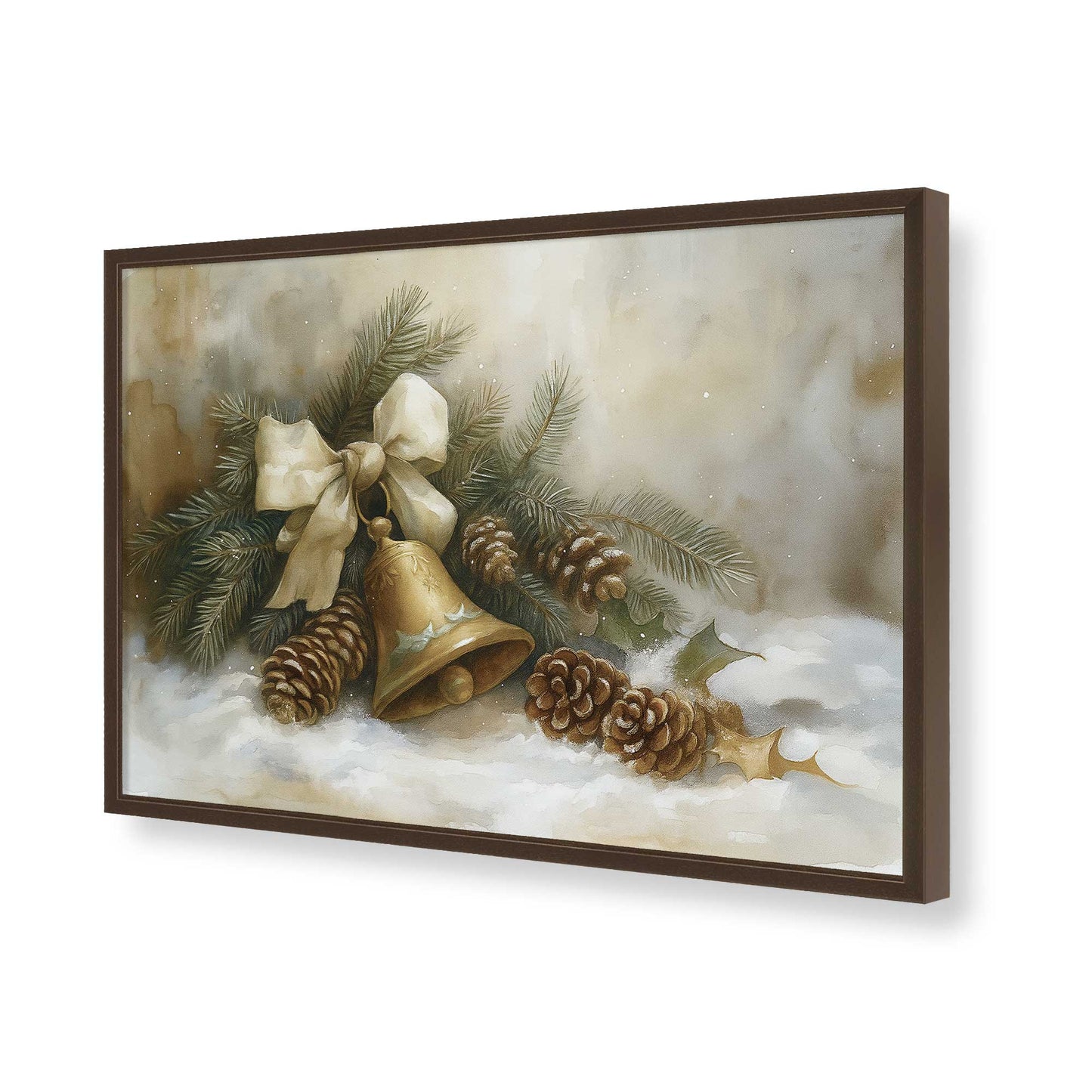 [Color:Belvinder Brown], Picture of art in a Belvinder Brown frame of the corner