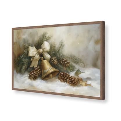 [Color:Walnut], Picture of art in a Walnut frame of the corner