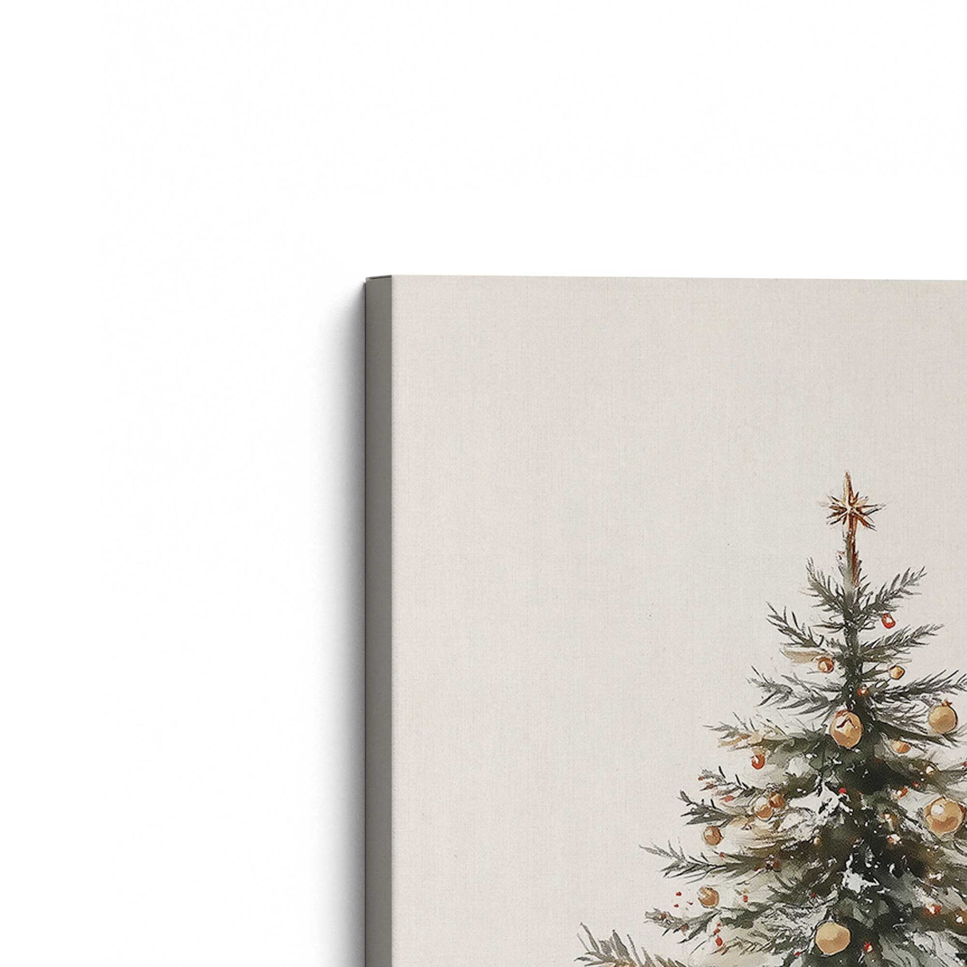 [Color:Stretched Canvas], Picture of the corner of the art