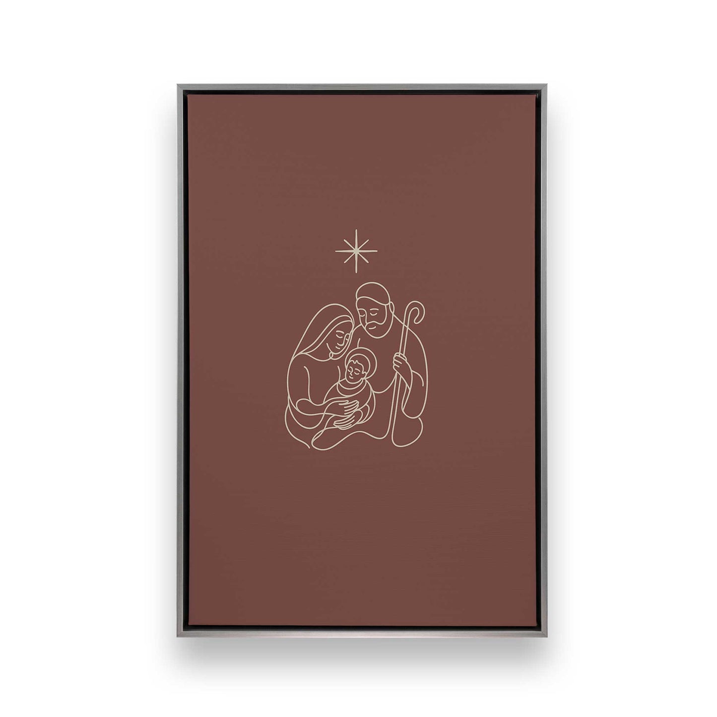 [Color:Polished Chrome], Picture of art in a Polished Chrome frame