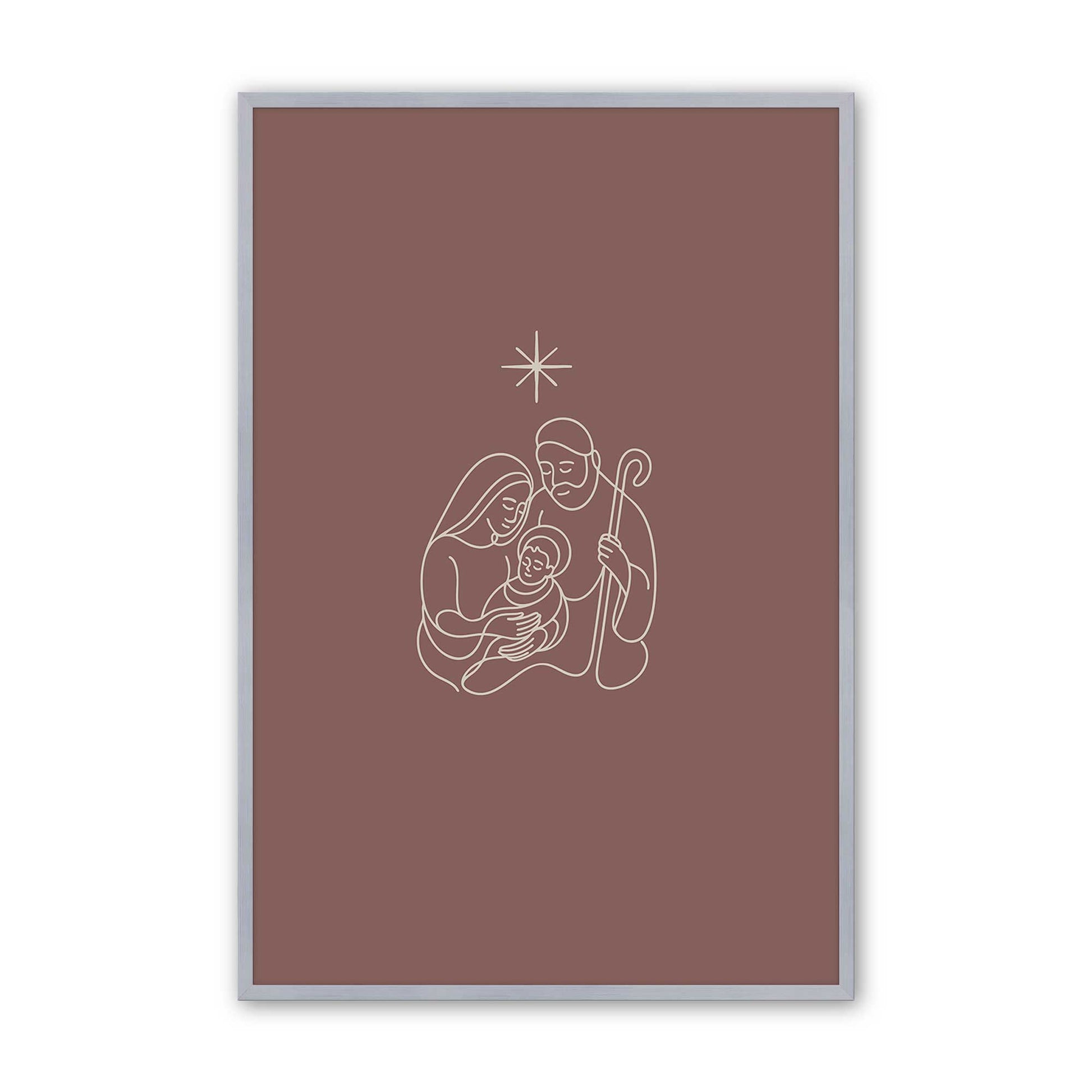 [Color:Polished Chrome], Picture of art in a Polished Chrome frame