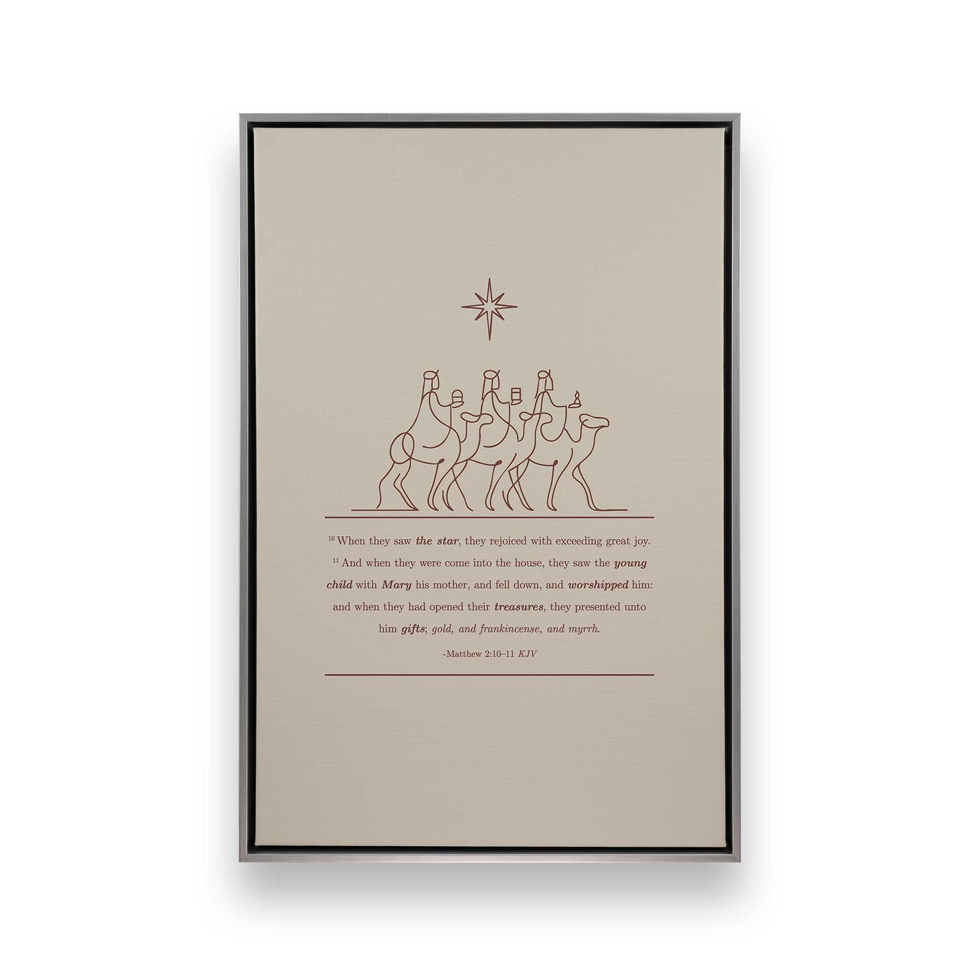 [Color:Polished Chrome], Picture of art in a Polished Chrome frame