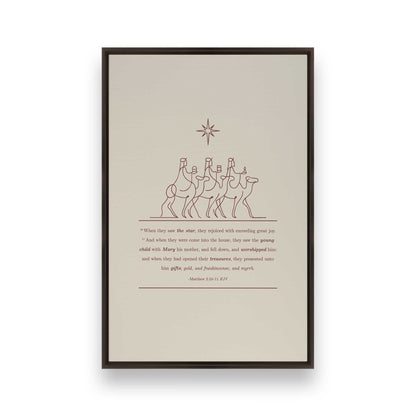 [Color:Espresso], Picture of art in a Espresso frame