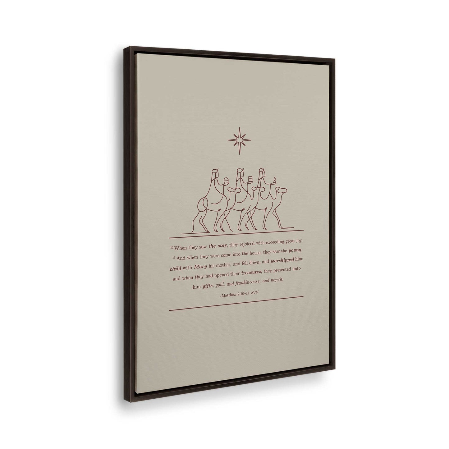 [Color:Espresso], Picture of the corner of the art