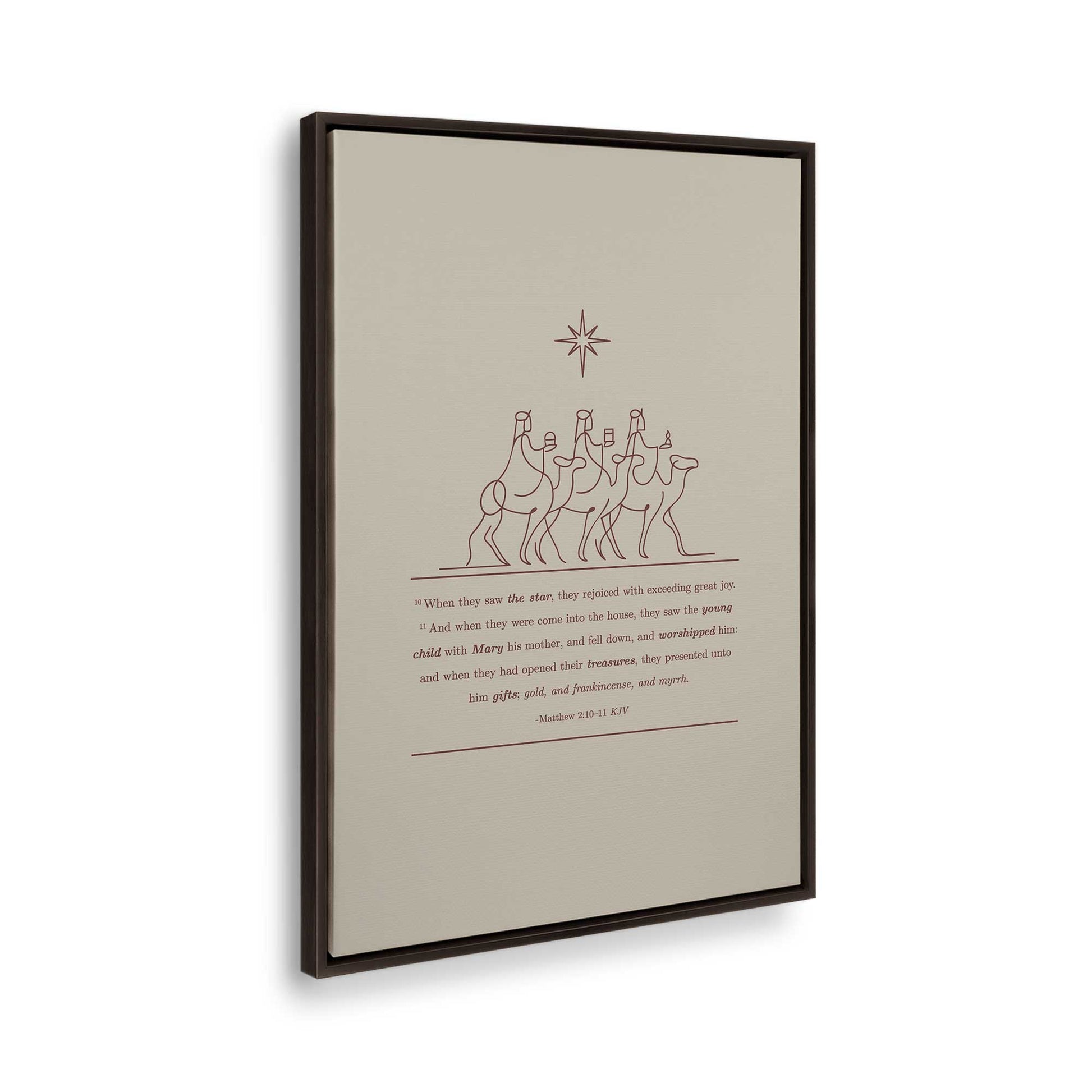 [Color:Espresso], Picture of the corner of the art