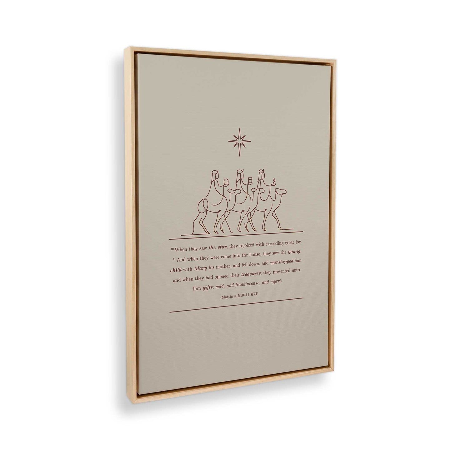 [Color:American Maple], Picture of the corner of the art