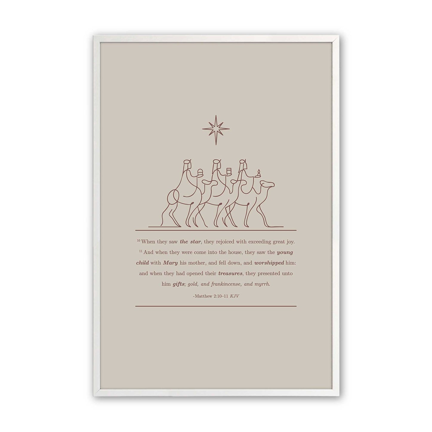 [Color:Opaque White], Picture of art in a Opaque White frame