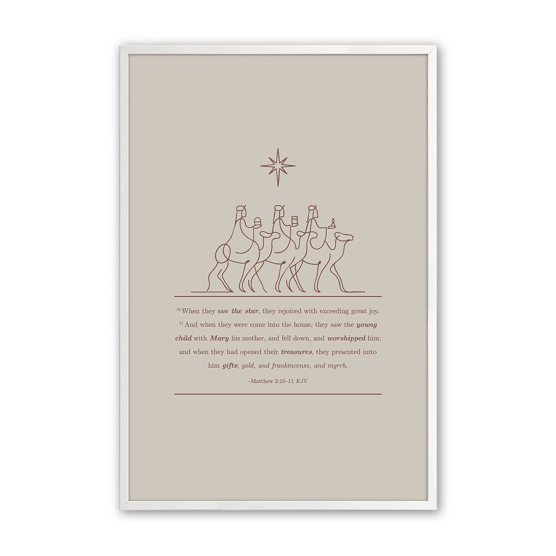 [Color:Opaque White], Picture of art in a Opaque White frame