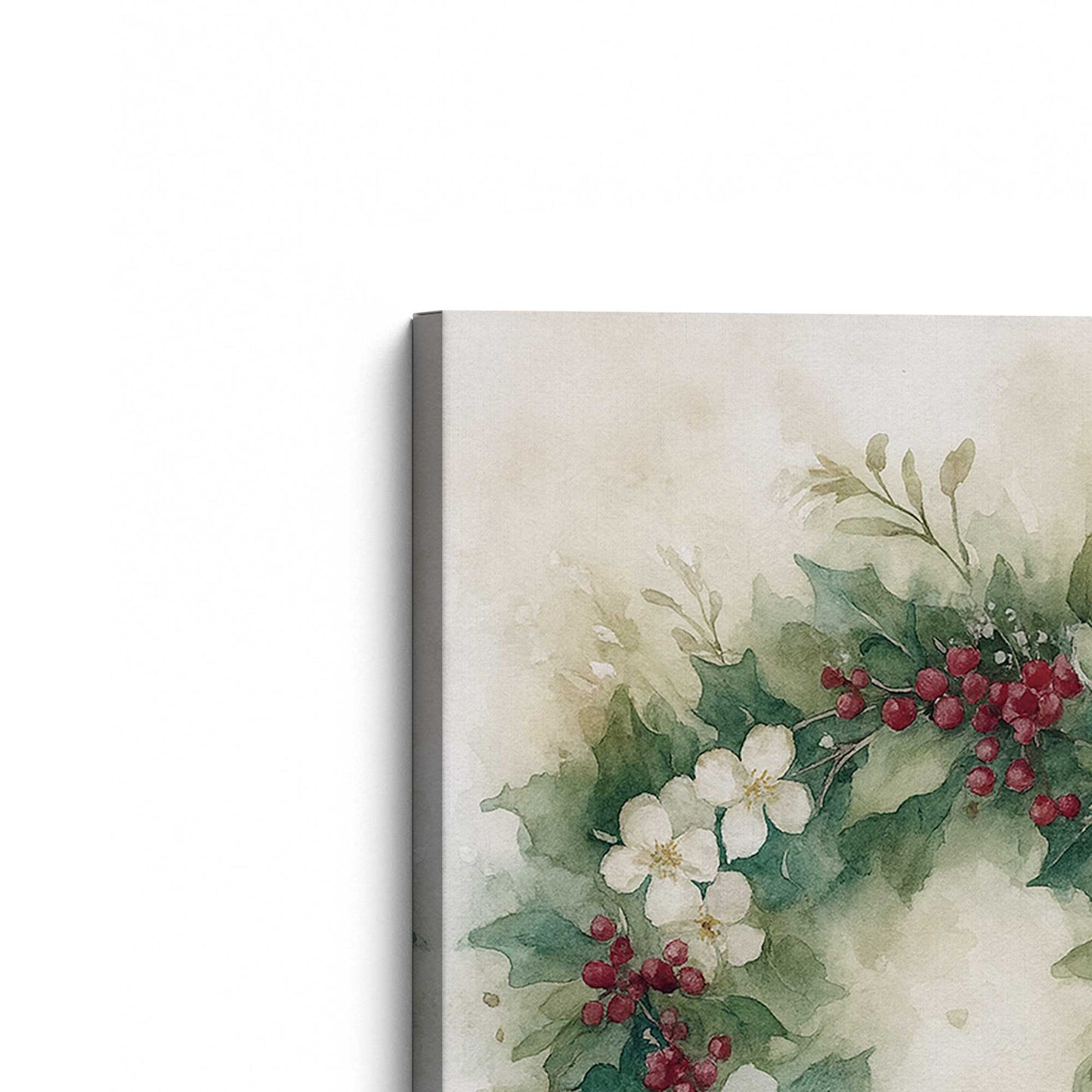 [Color:Stretched Canvas], Picture of the corner of the art