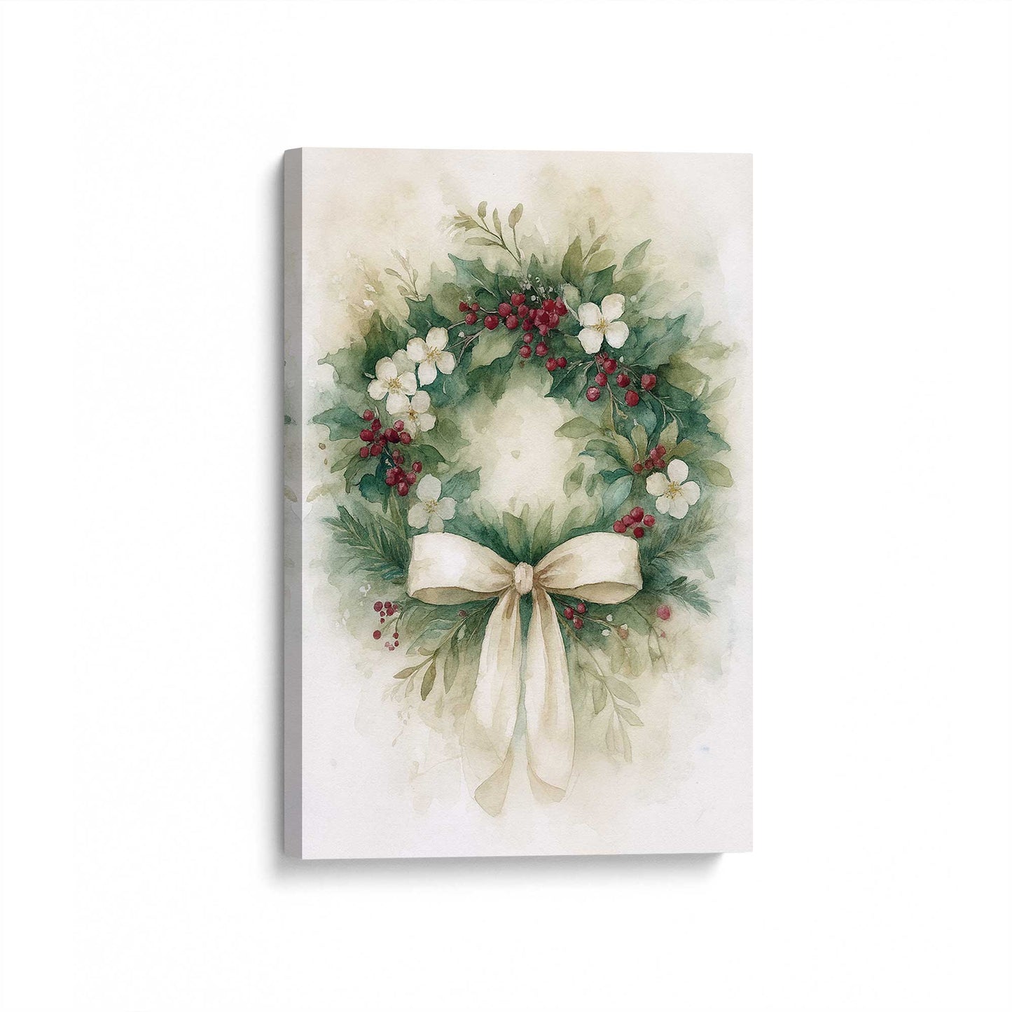 [Color:Stretched Canvas], Picture of art at an angle