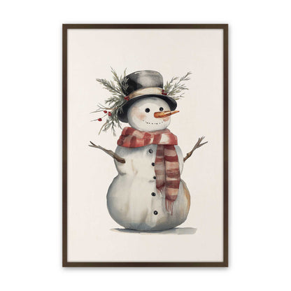 [Color:Brown], Picture of art in a Brown frame