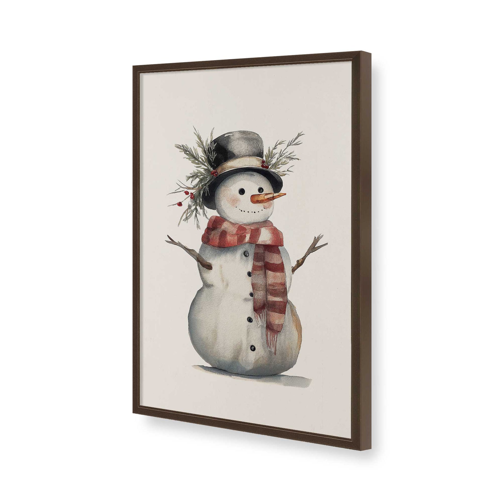 [Color:Belvinder Brown], Picture of art in a Belvinder Brown frame of the corner