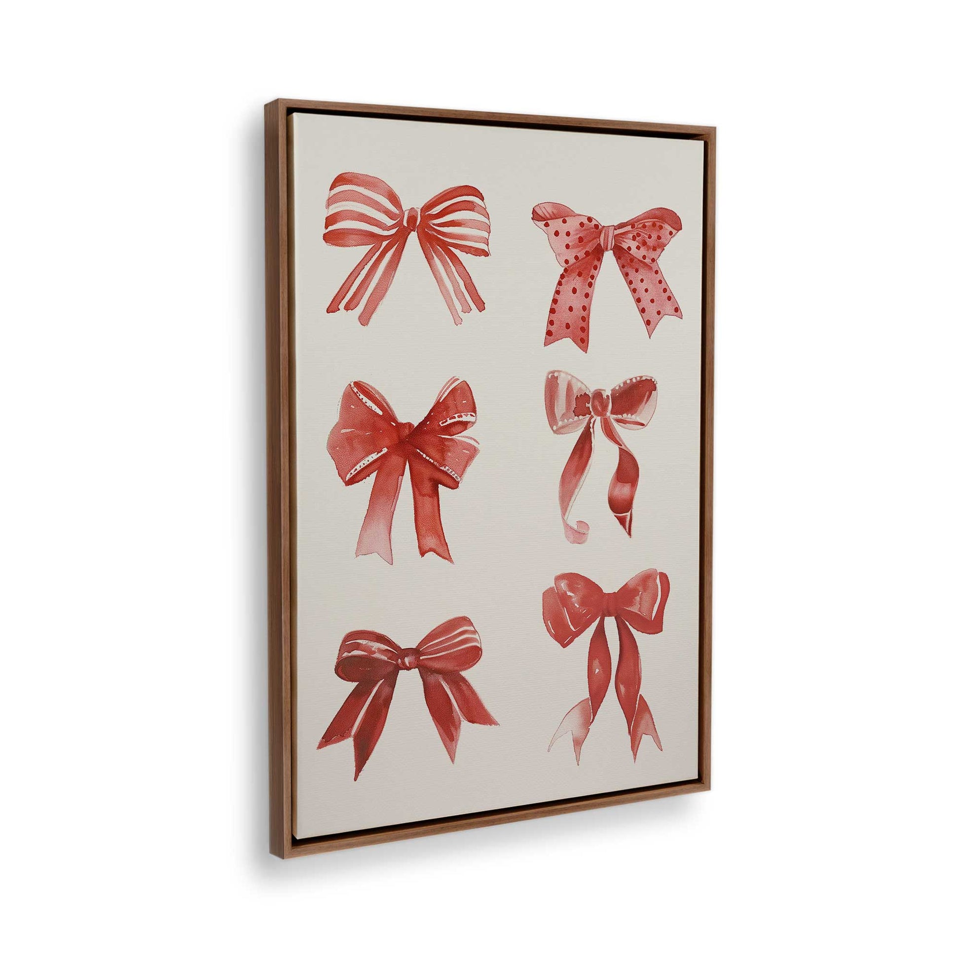 [Color:Walnut], Picture of the corner of the art