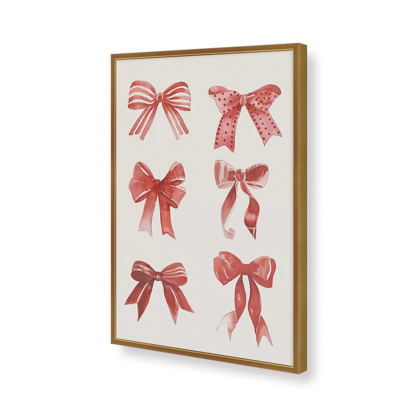 [Color:Polished Gold], Picture of art in a Polished Gold frame of the corner