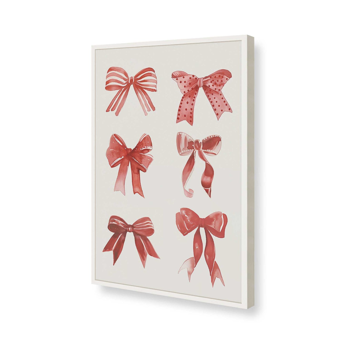 [Color:Opaque White], Picture of art in a Opaque White frame of the corner