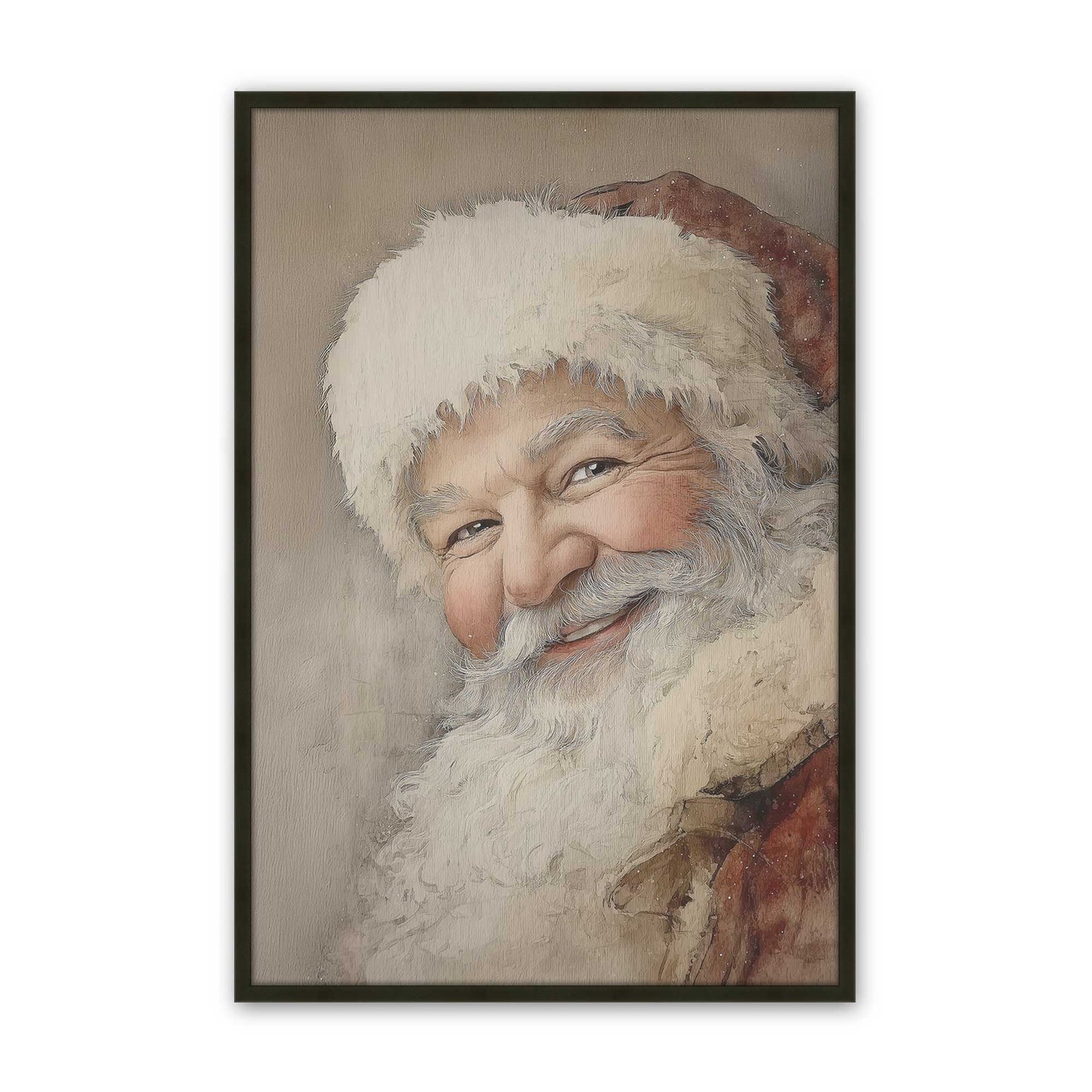 [Color:Satin Black], Picture of art in a Satin Black frame