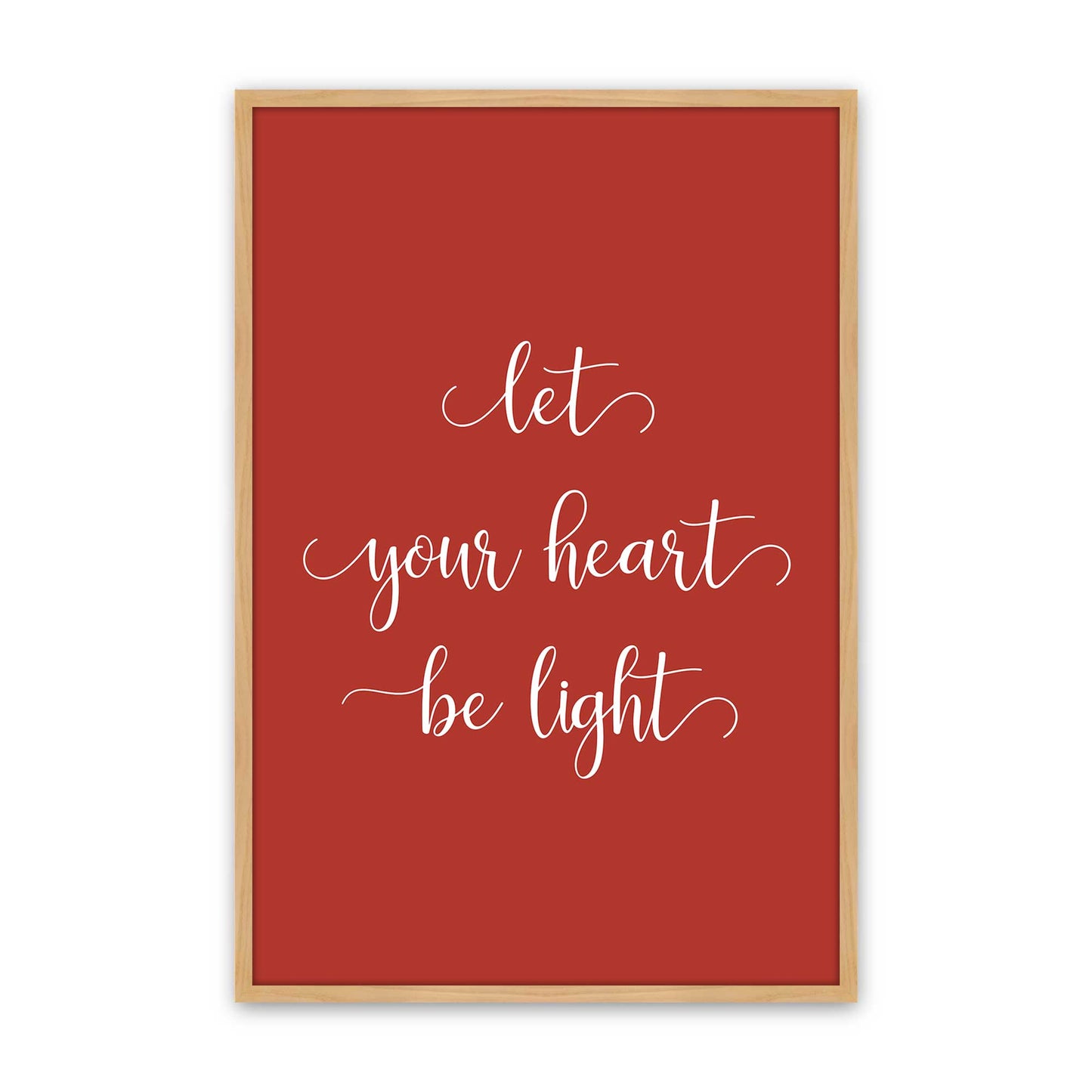 [Color:American Maple], Picture of art in a American Maple frame