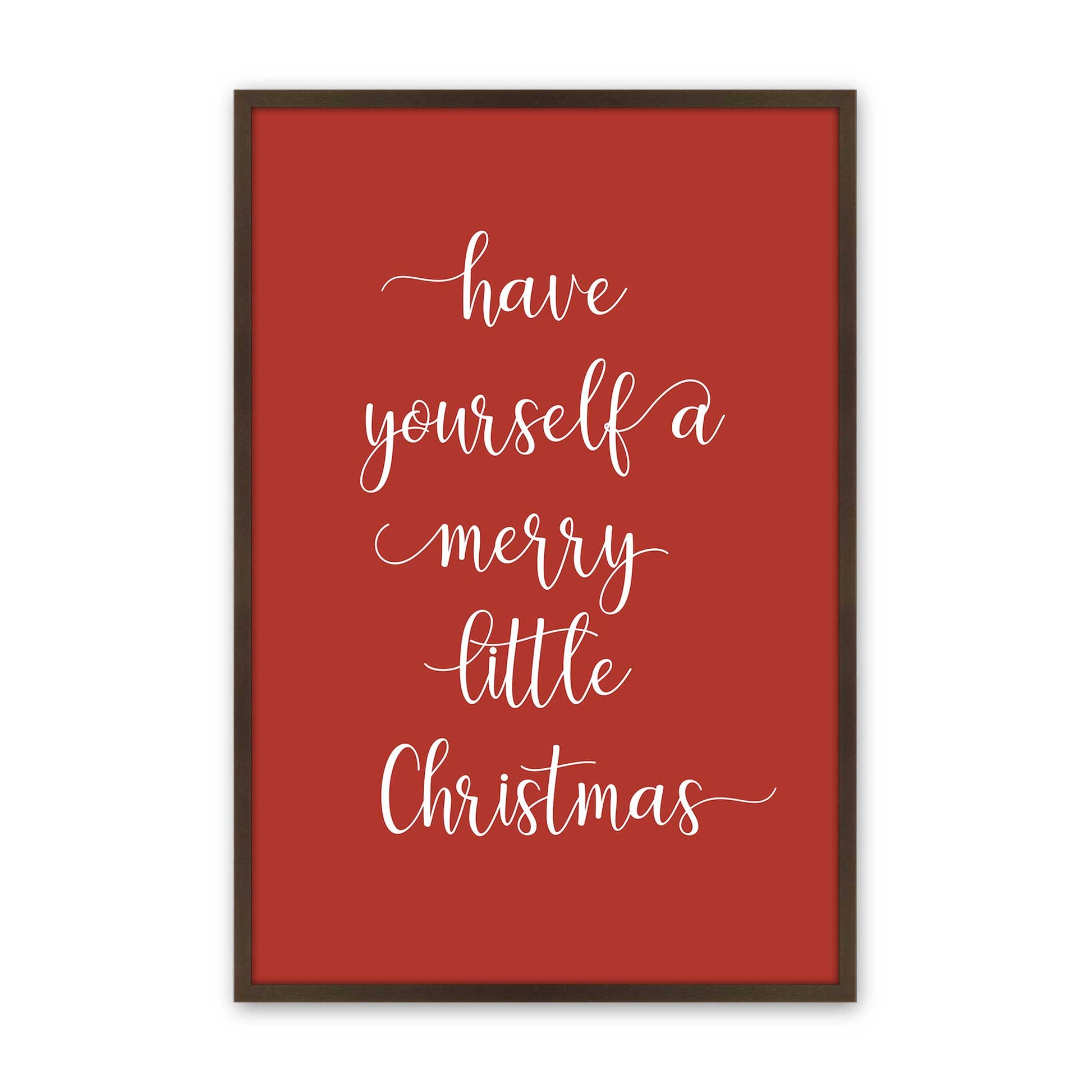 [Color:Brown], Picture of art in a Brown frame