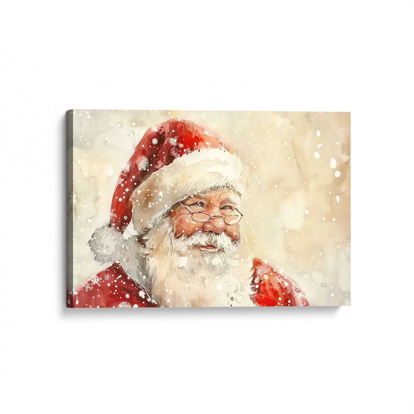 [Color:Stretched Canvas], Picture of art at an angle