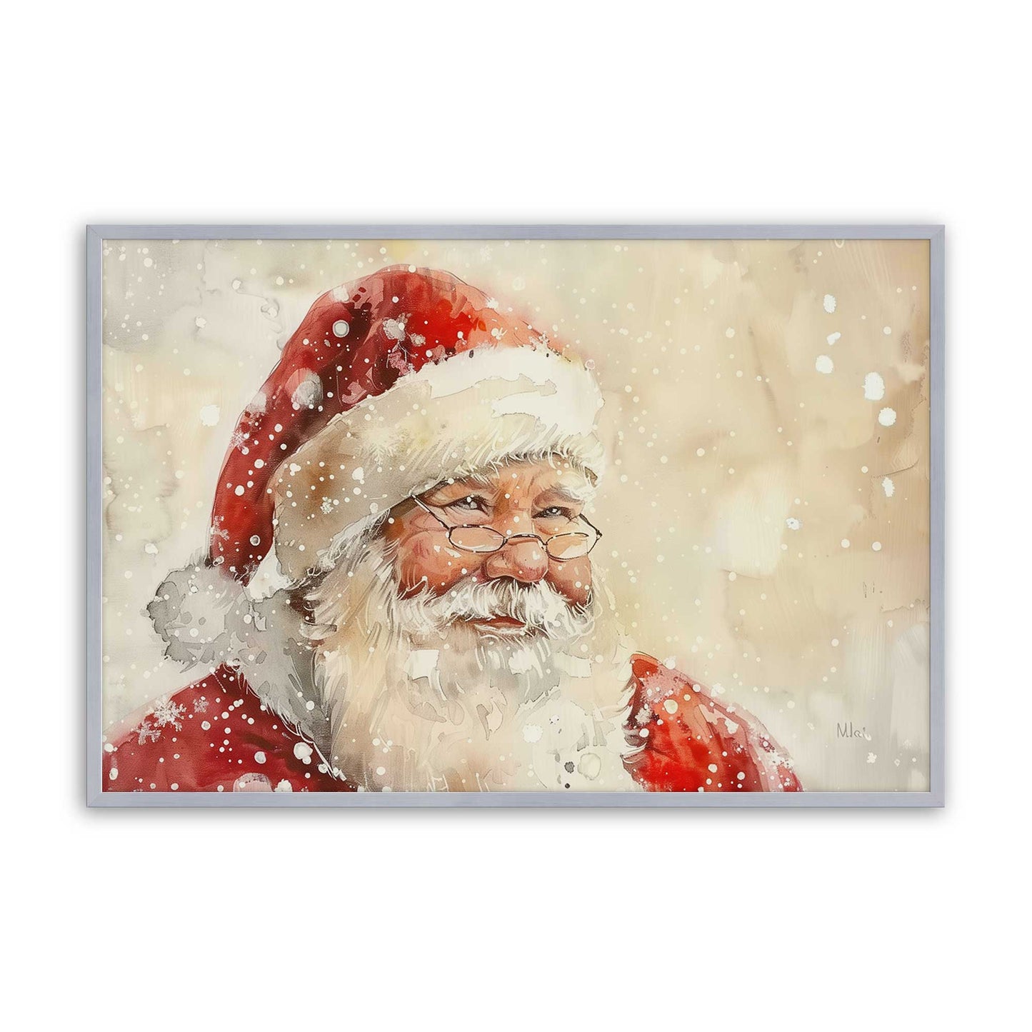 [Color:Polished Chrome], Picture of art in a Polished Chrome frame