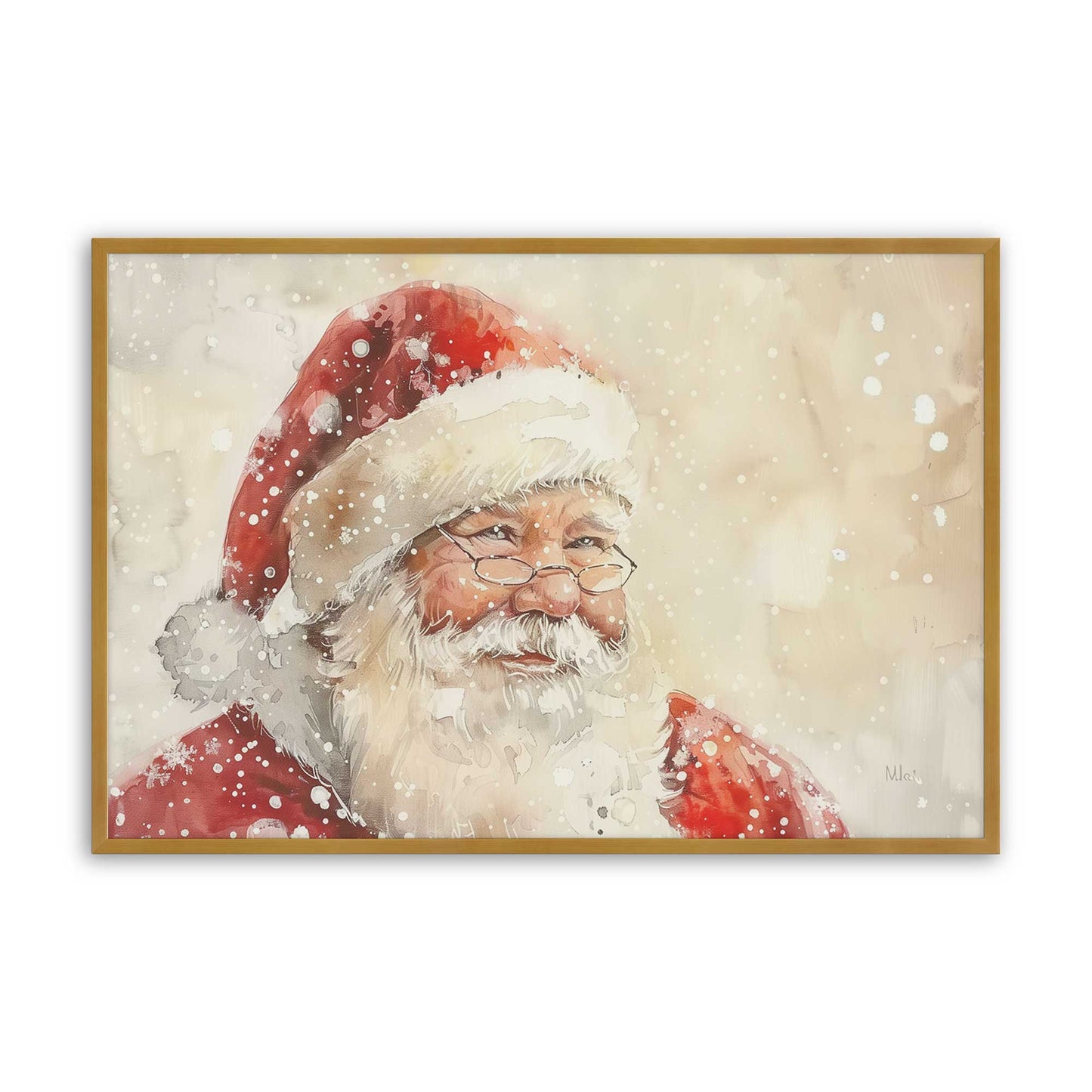 [Color:Polished Gold], Picture of art in a Polished Gold frame