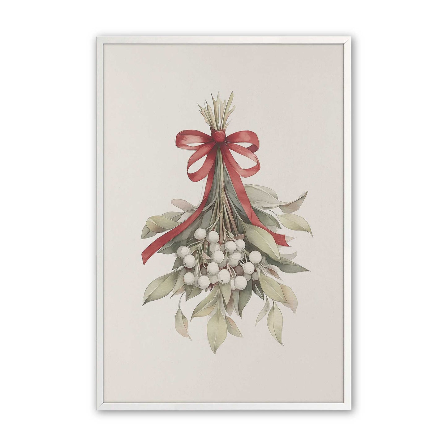 [Color:Opaque White], Picture of art in a Opaque White frame