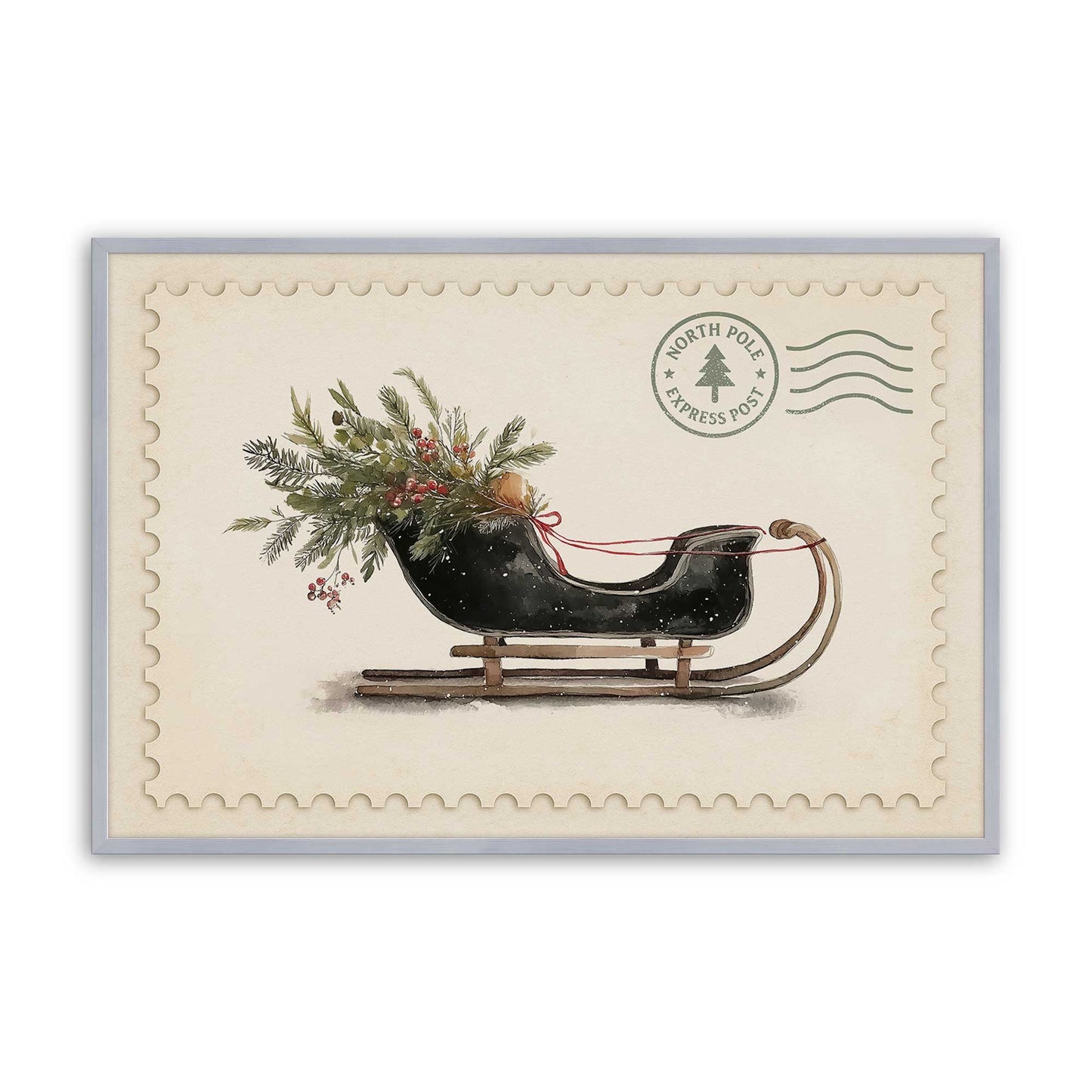 [Color:Polished Chrome], Picture of art in a Polished Chrome frame