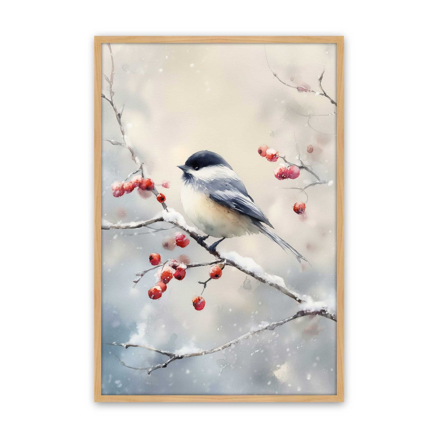 [Color:American Maple], Picture of art in a American Maple frame