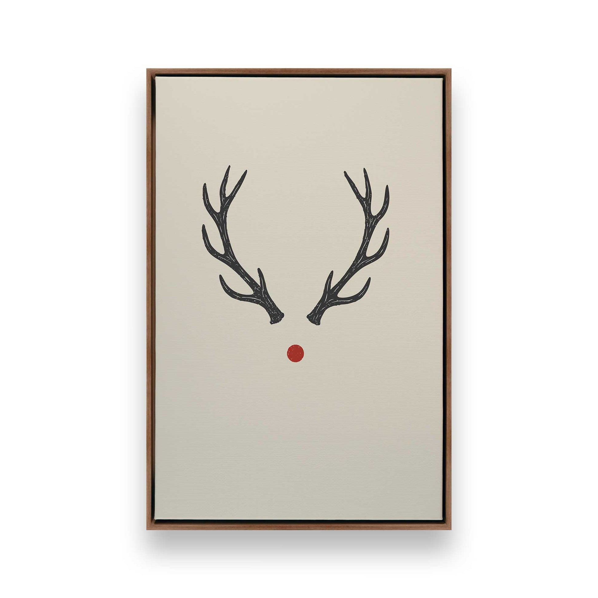 [Color:Walnut], Picture of art in a Walnut frame