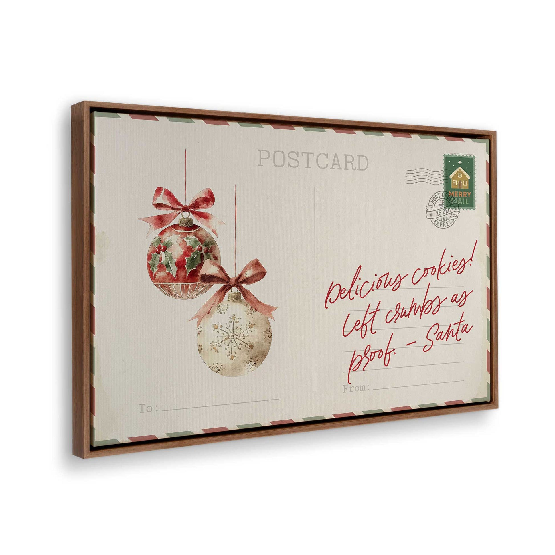 [Color:Walnut], Picture of the corner of the art