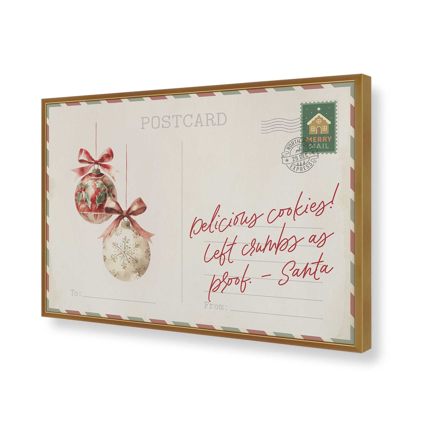 [Color:Polished Gold], Picture of art in a Polished Gold frame of the corner