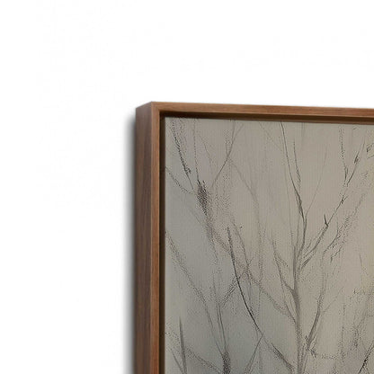 [Color:Walnut], Picture of art in a Walnut frame at an angle
