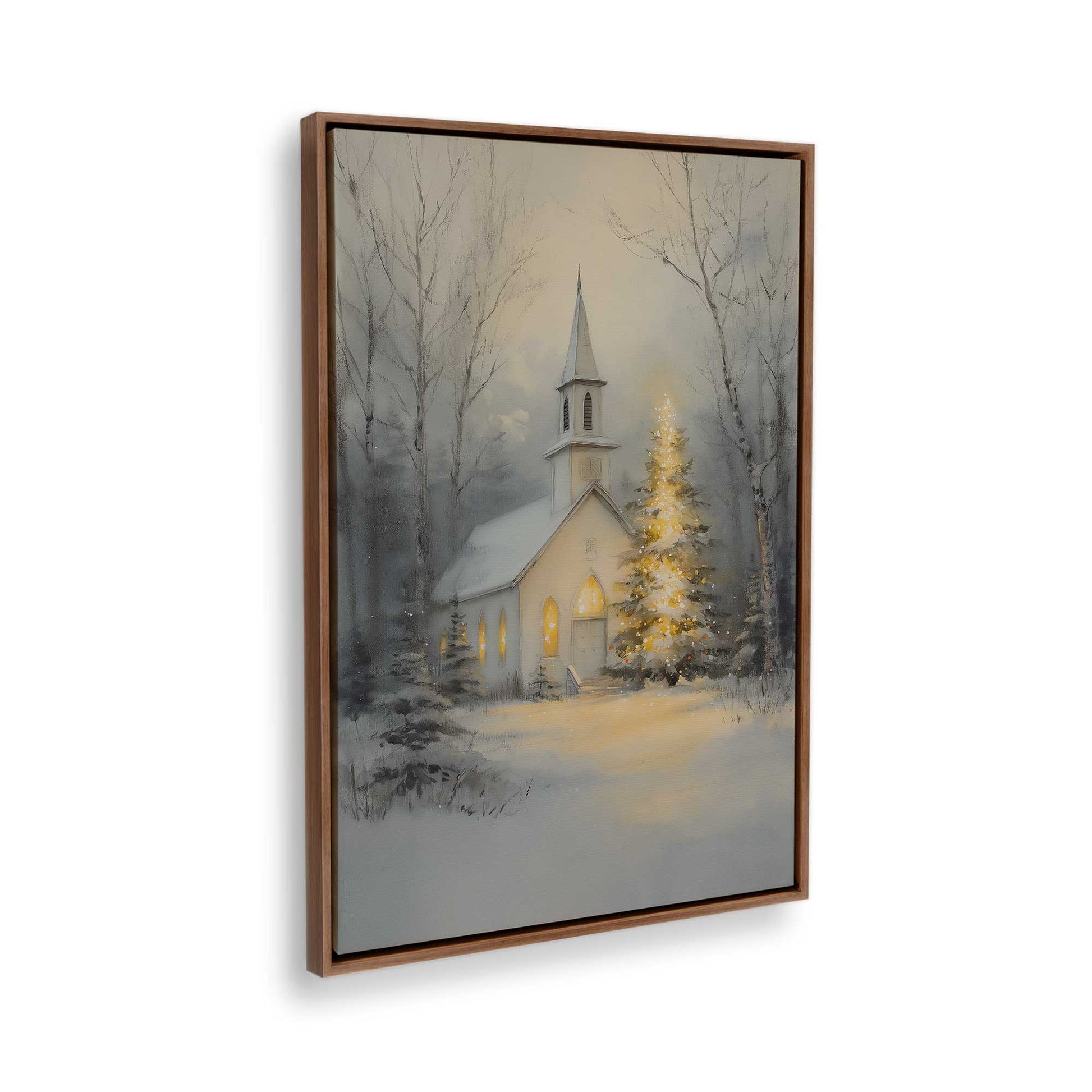 [Color:Walnut], Picture of the corner of the art