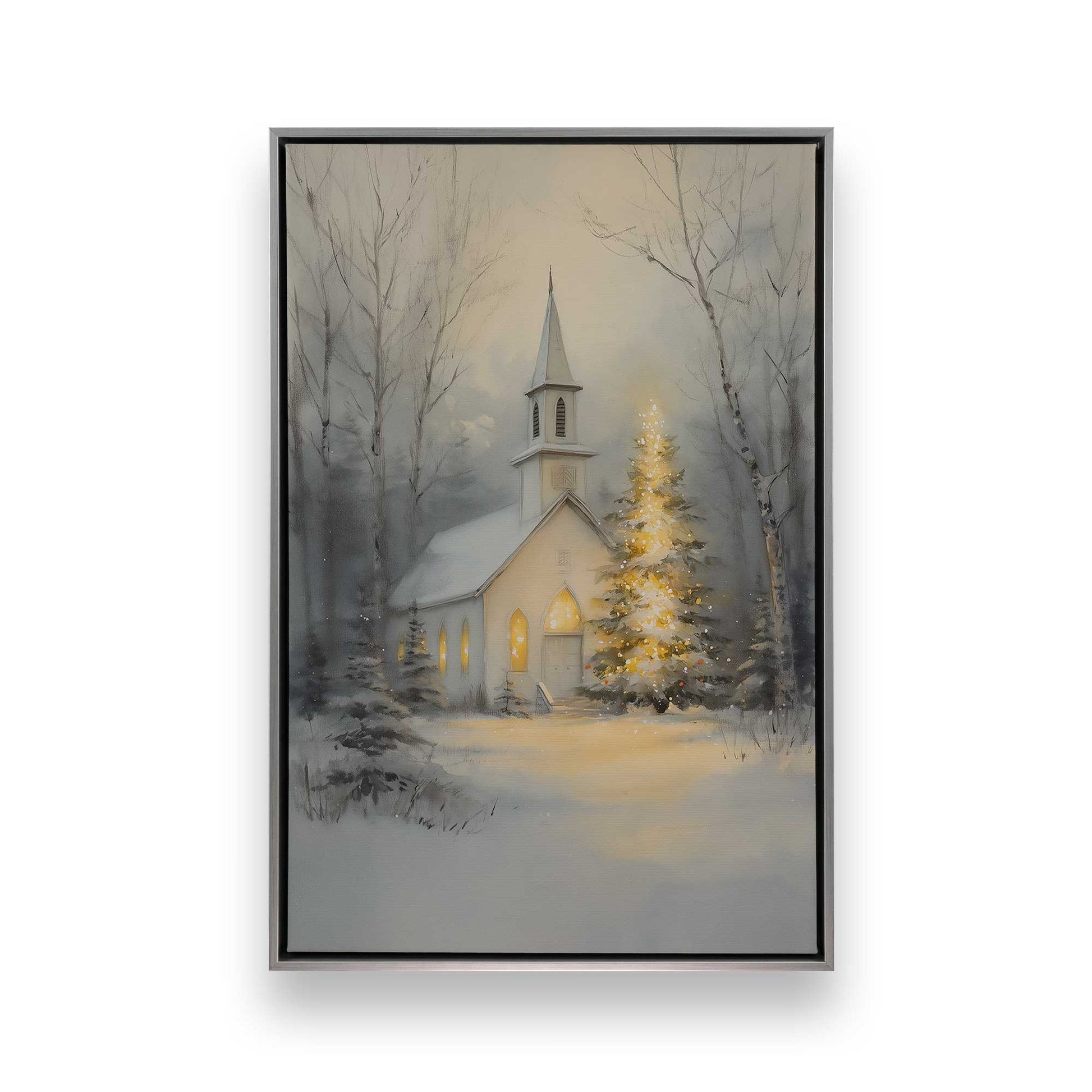 [Color:Polished Chrome], Picture of art in a Polished Chrome frame