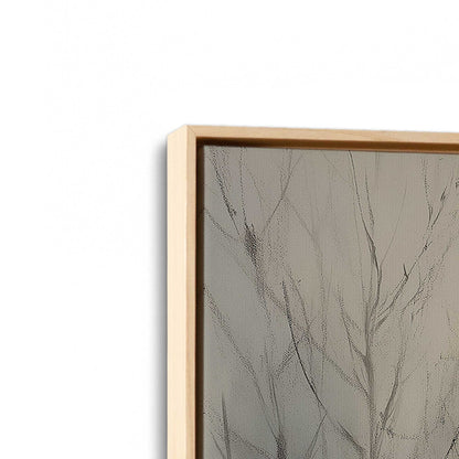 [Color:American Maple], Picture of art in a American Maple frame at an angle