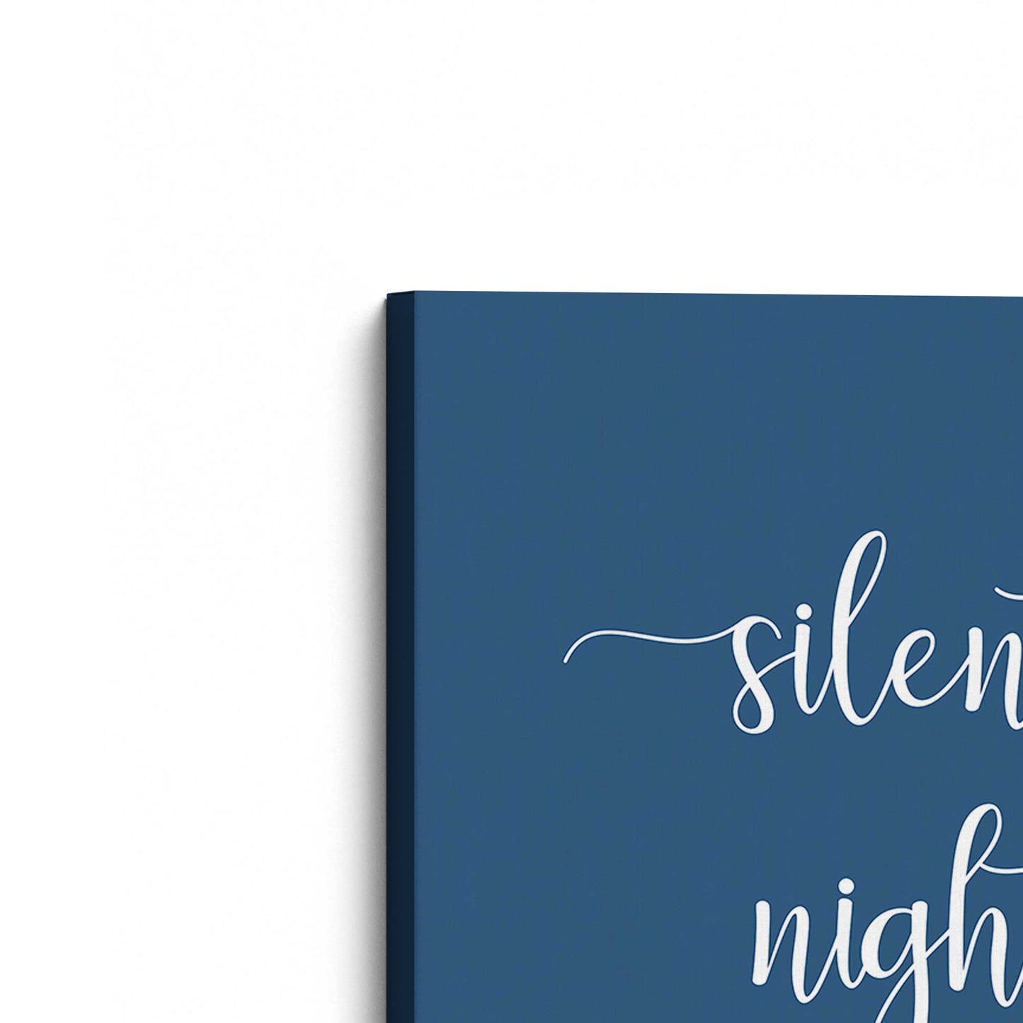 [Color:Stretched Canvas], Picture of the corner of the art