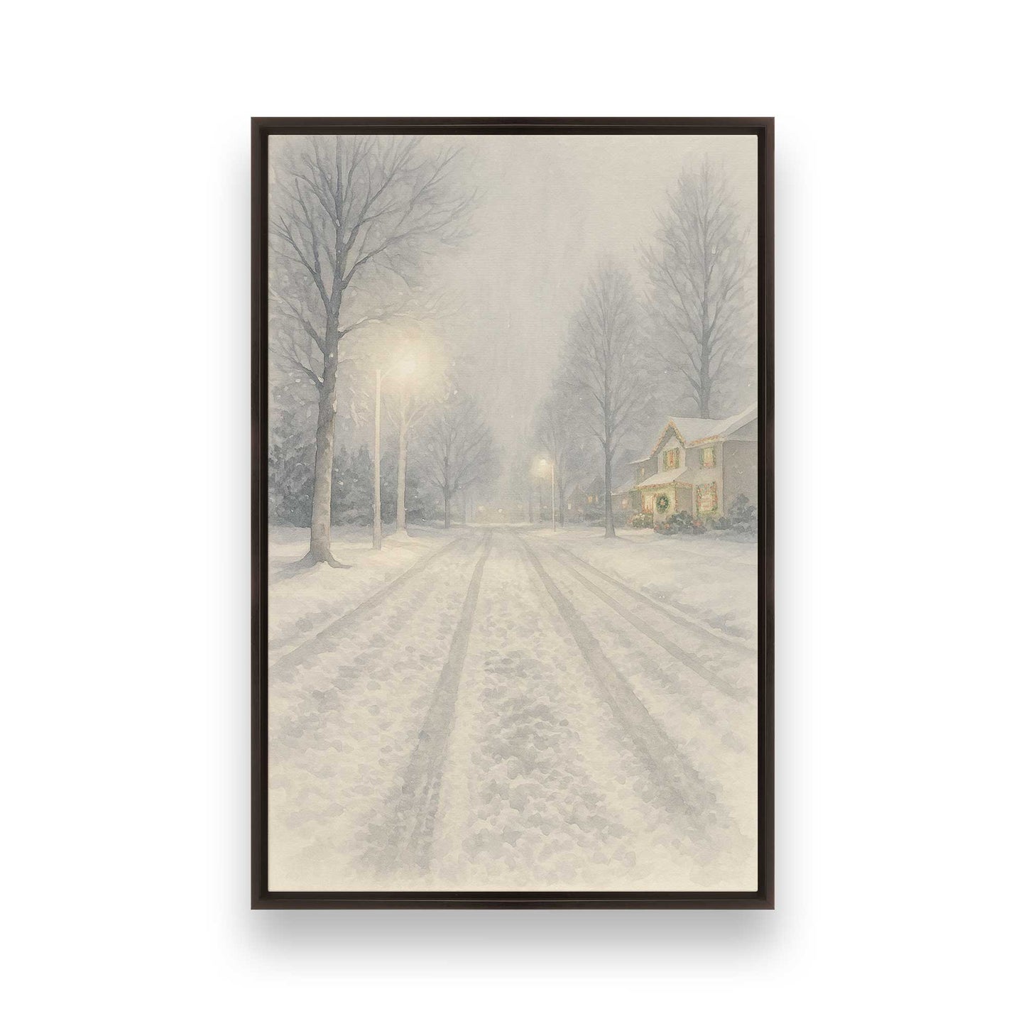 [Color:Espresso], Picture of art in a Espresso frame