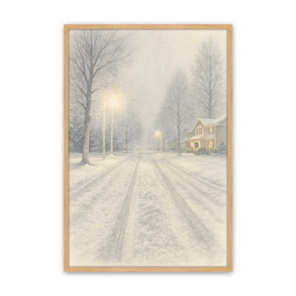 [Color:American Maple], Picture of art in a American Maple frame