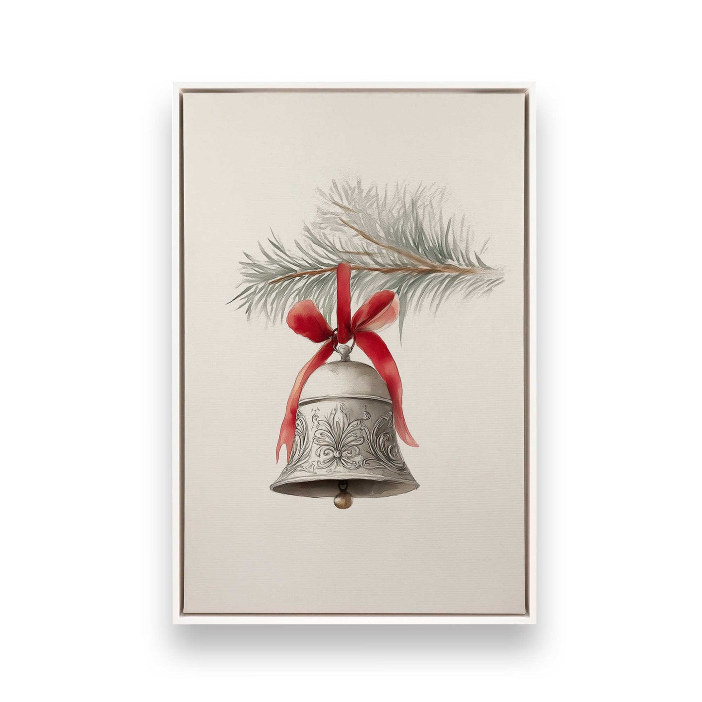 [Color:Opaque White], Picture of art in a White frame