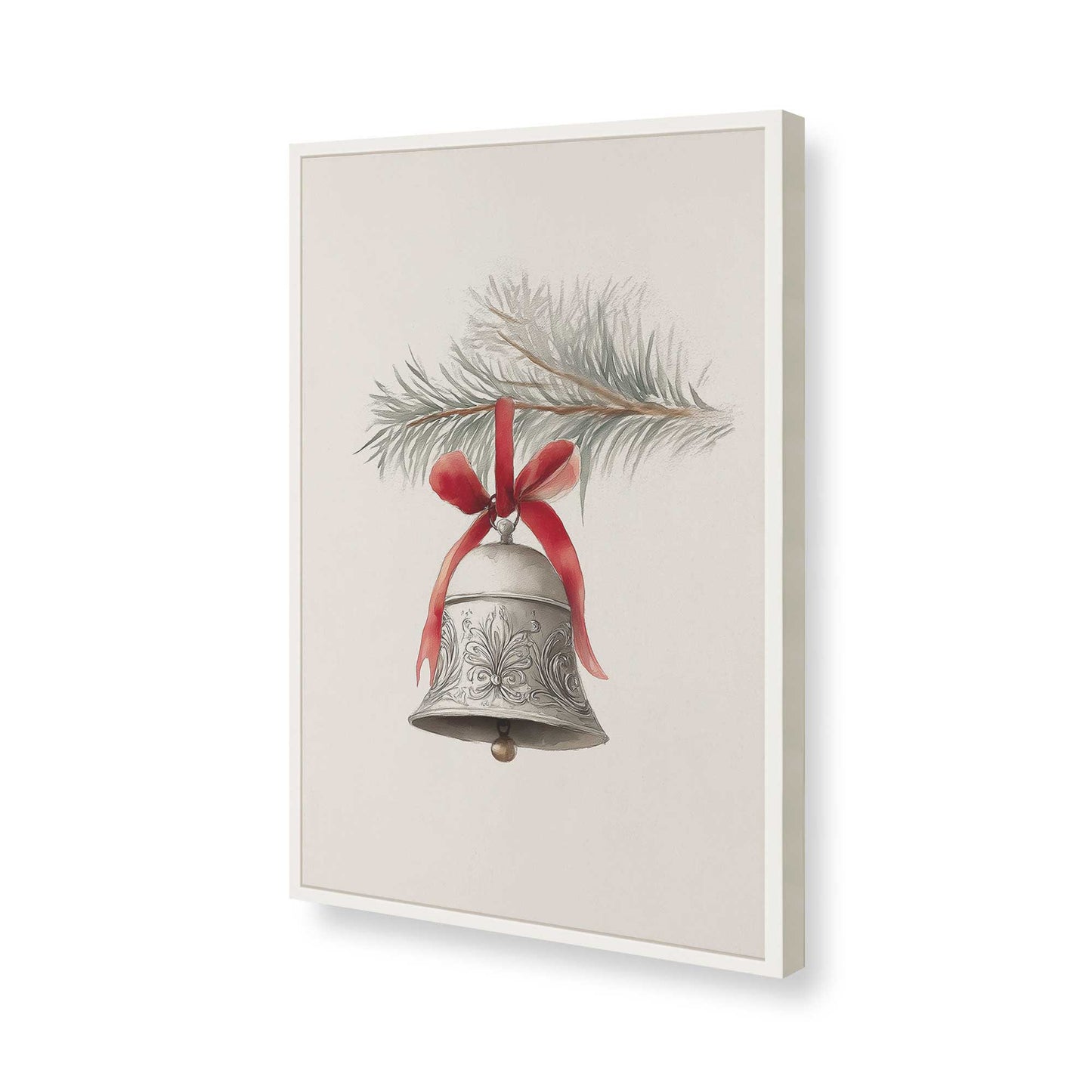 [Color:Opaque White], Picture of art in a Opaque White frame of the corner