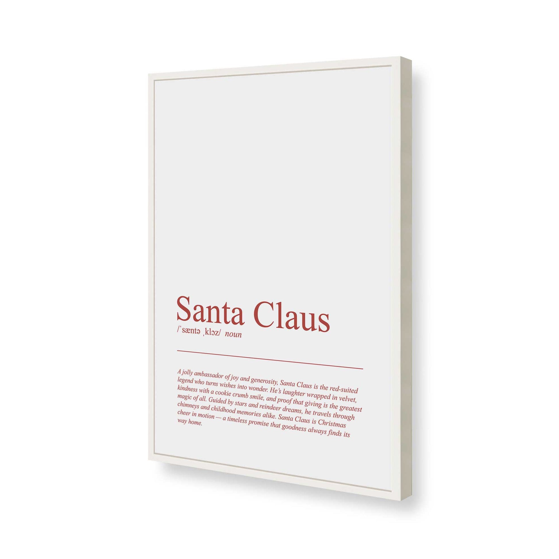 [Color:Opaque White], Picture of art in a Opaque White frame of the corner