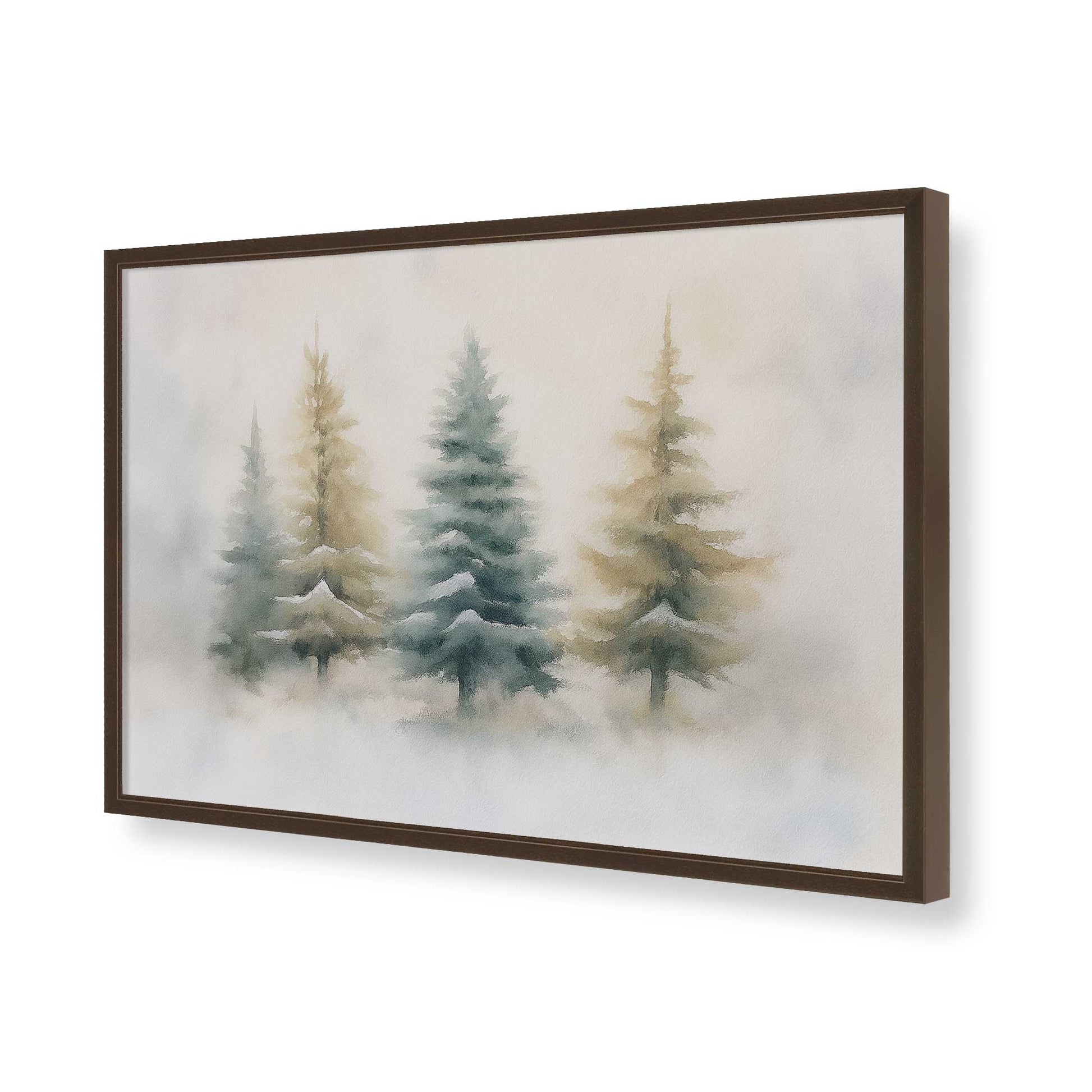 [Color:Belvinder Brown], Picture of art in a Belvinder Brown frame of the corner